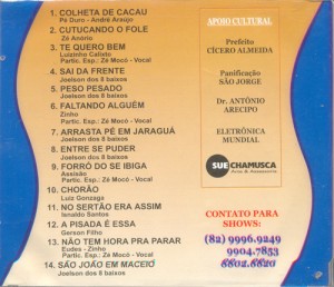 capa verso - forro pesado