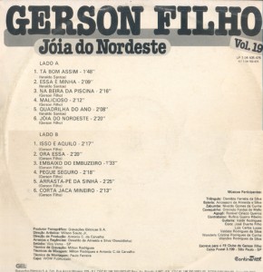 Gerson Filho - Jóia do Nordeste