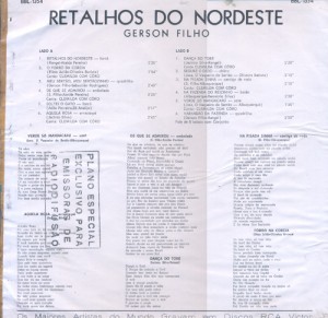 Retalhos do nordeste - fundo