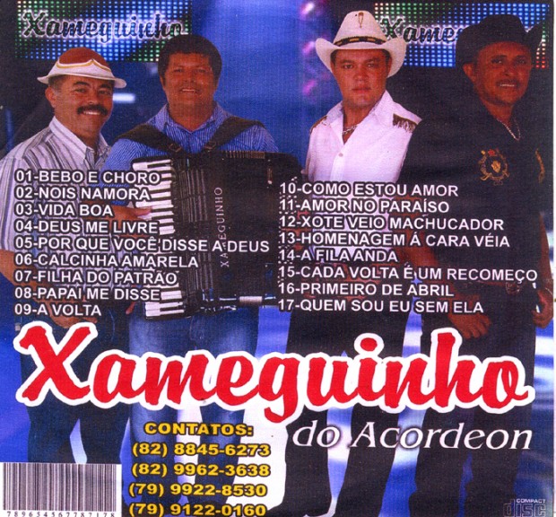 Xameguinho do Acordeon e Banda - verso