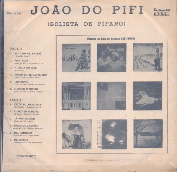 João do Pife - Solista de Pifano - verso.700