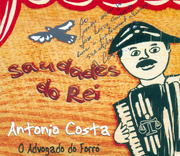 Antonio Costa - Saudade do Rei - capa. 700