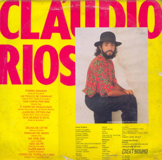 Claudio Rios - Forro Danadol - verso700