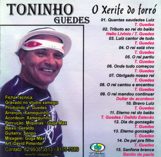 Toninho Guedes - Tributo a Luiz Gonzaga - vers