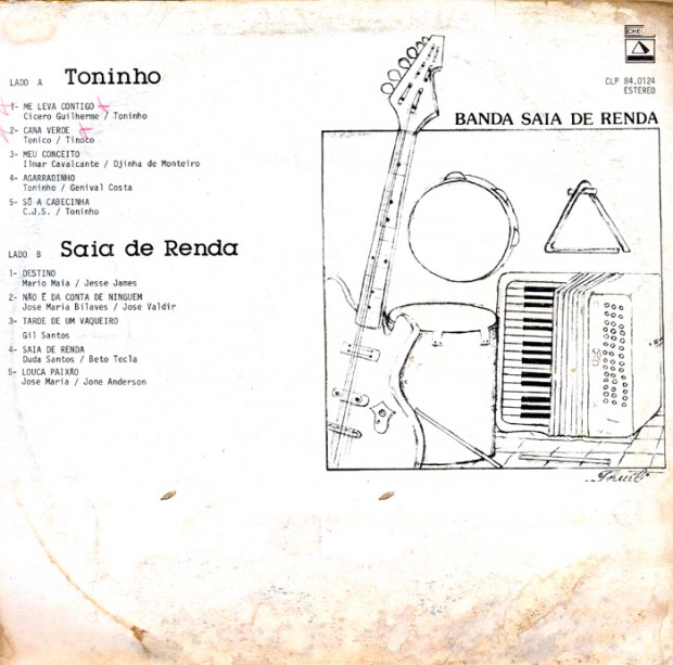 Toninho e Saia de Renda-verso