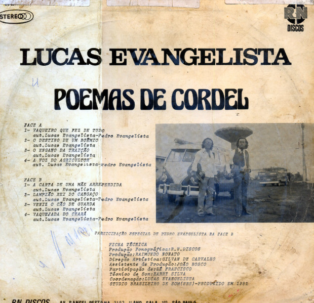 Lucas Evangelita - Poemas de Cordel