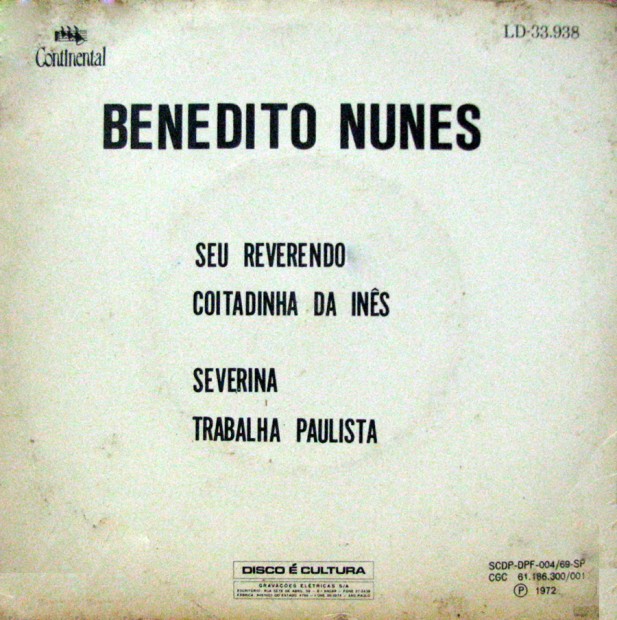 Benedito Nunes- capa verso_