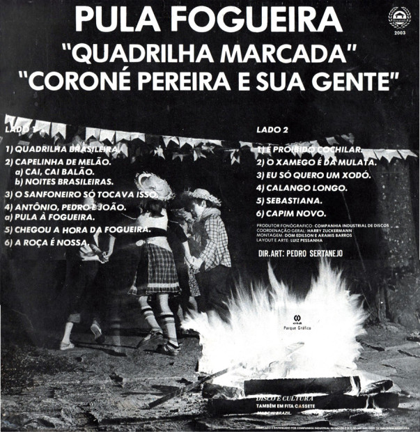 Corone Pereira e sua Gente - capa verso