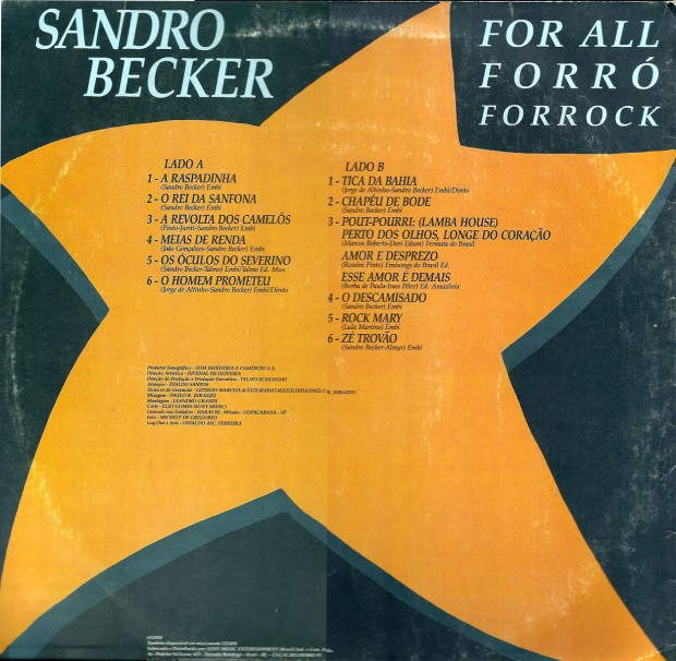 Sandro Becker - Vol. 11 - verso