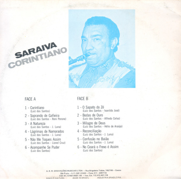 Saraiva - Corintiano - verso1