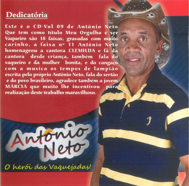 Antonio Neto Aboiador.