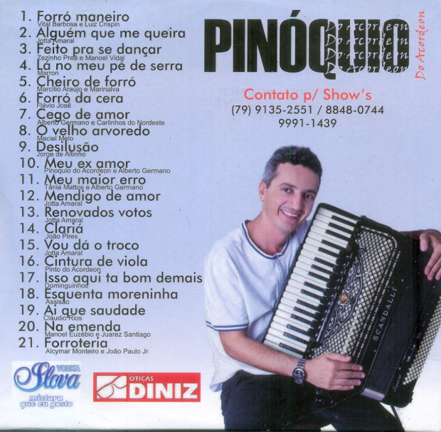 Pinoquio do Acordeon - Meu ex amor