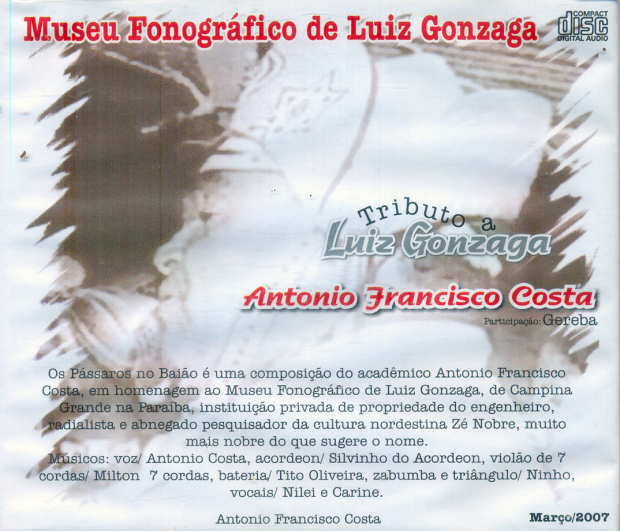 Antonio Costa - Tributo a Luiz Gonzaga - verso