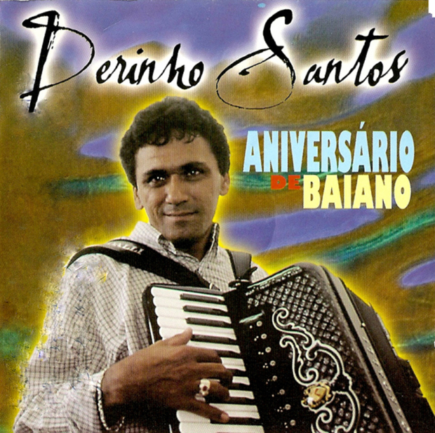 Derinho Santos - Aniversário de Baiano - capa