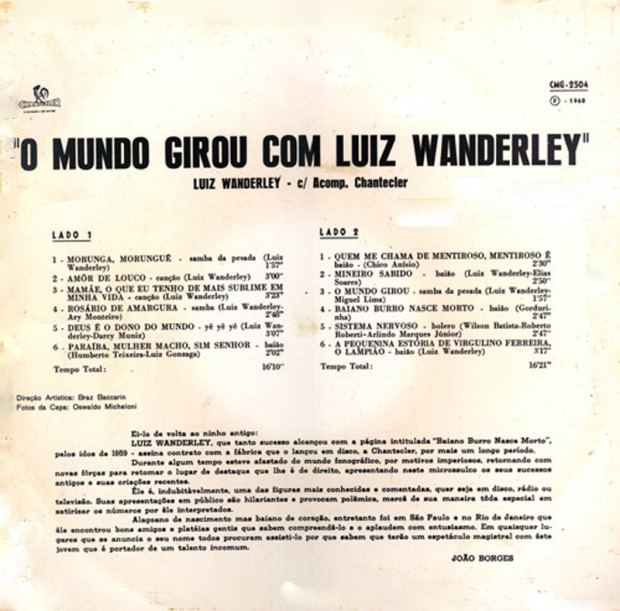 Luiz Wanderley - Verso