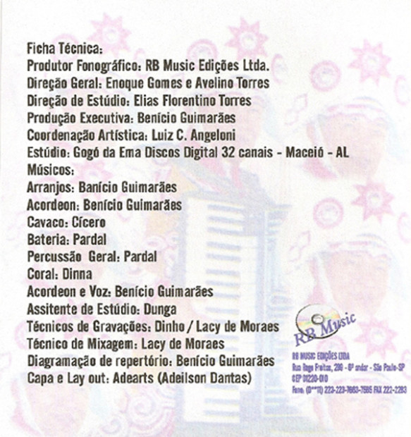 Benício Guimarães 2003 encarte