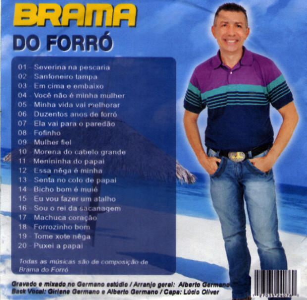 Brama do Forro - verso