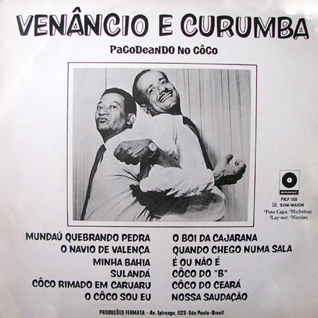 Venâncio e Corumba - Pagodando no Coco - Verso