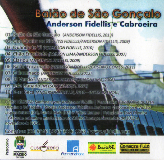 Anderson Fidelis - Baião de São Gonçalo - verso