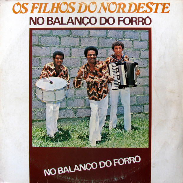 Os Filhos do Nordeste - No Balanco do Forro - frente