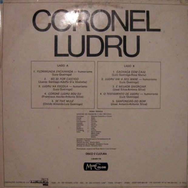 Coroné Ludru - Coroné Ludrú - verso