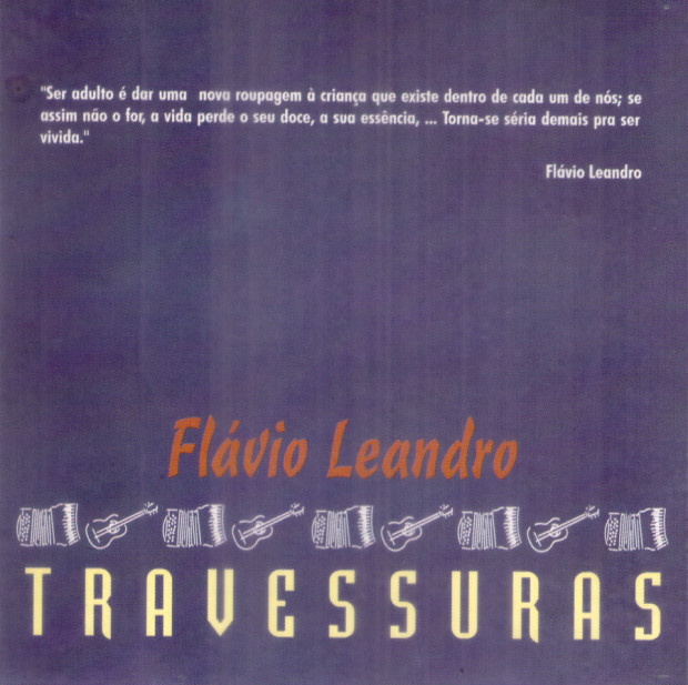 Flavio Leandro - Travessuras - verso