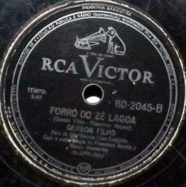 Gerson Filho - 78 RPM - Forró do Zé Lagoa