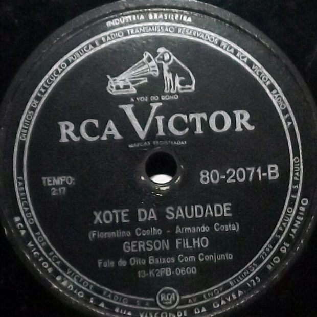 Gerson Filho 78RPM - Xote da Saudade.