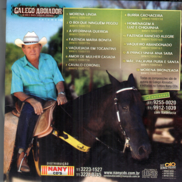 Galego Aboiador - Vol