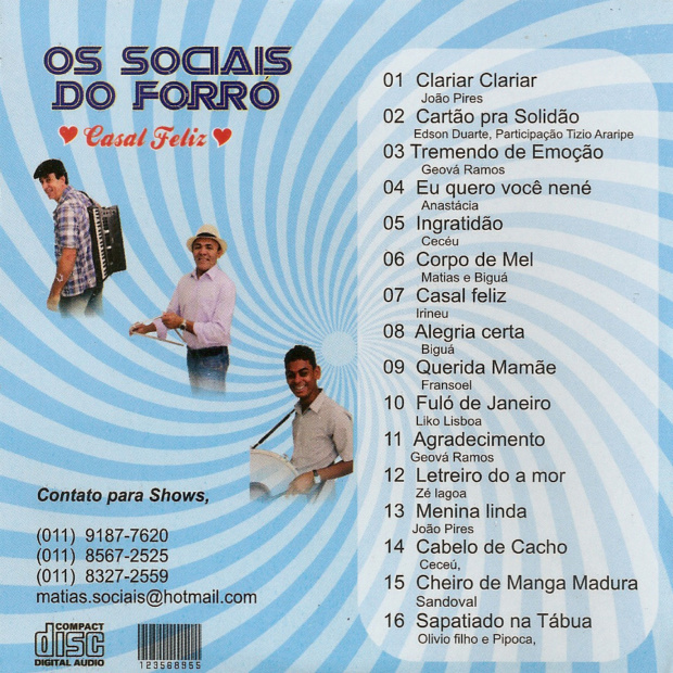 Os Sociais do Forró – Casal Feliz - Verso2