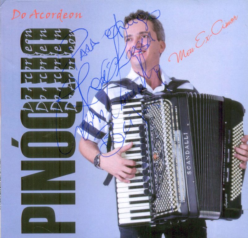 Pinoquio do Acordeon - Meu ex amor - capa