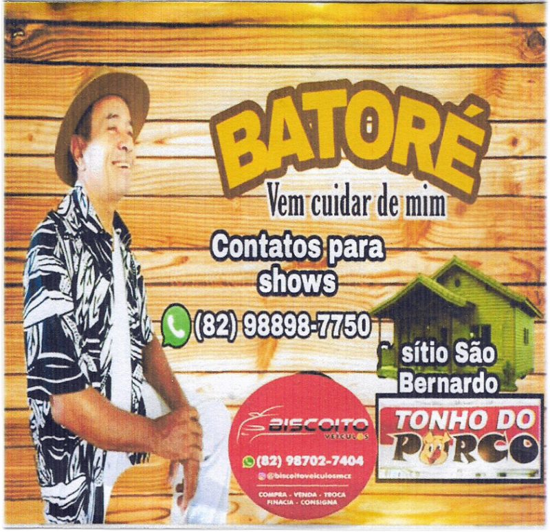 Batoré - Vem Cuidar de Mim - Capa