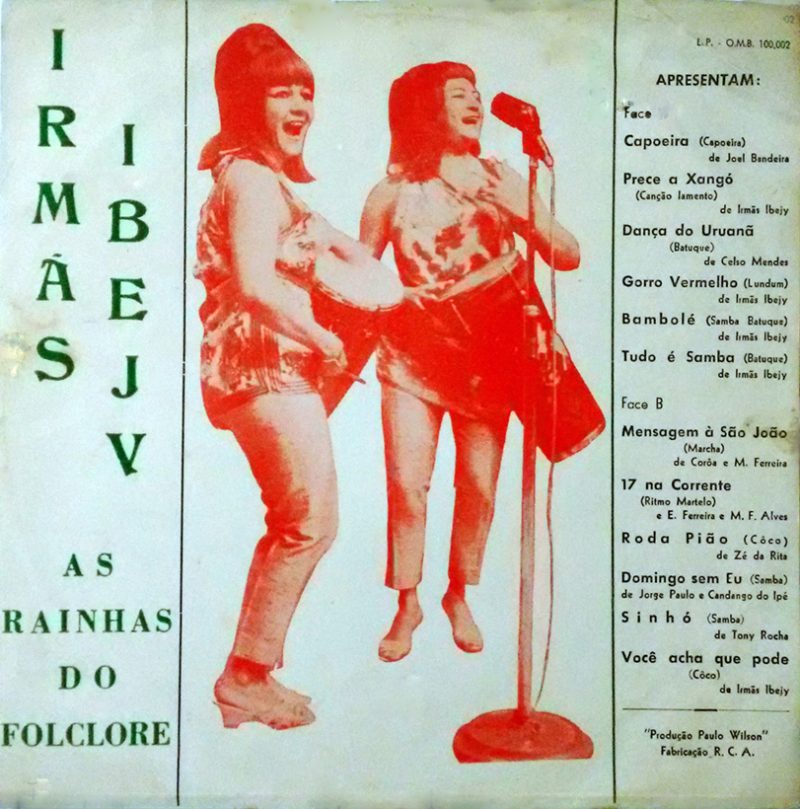 Irmãs Ibejy – As Rainhas do Folclore - Capa