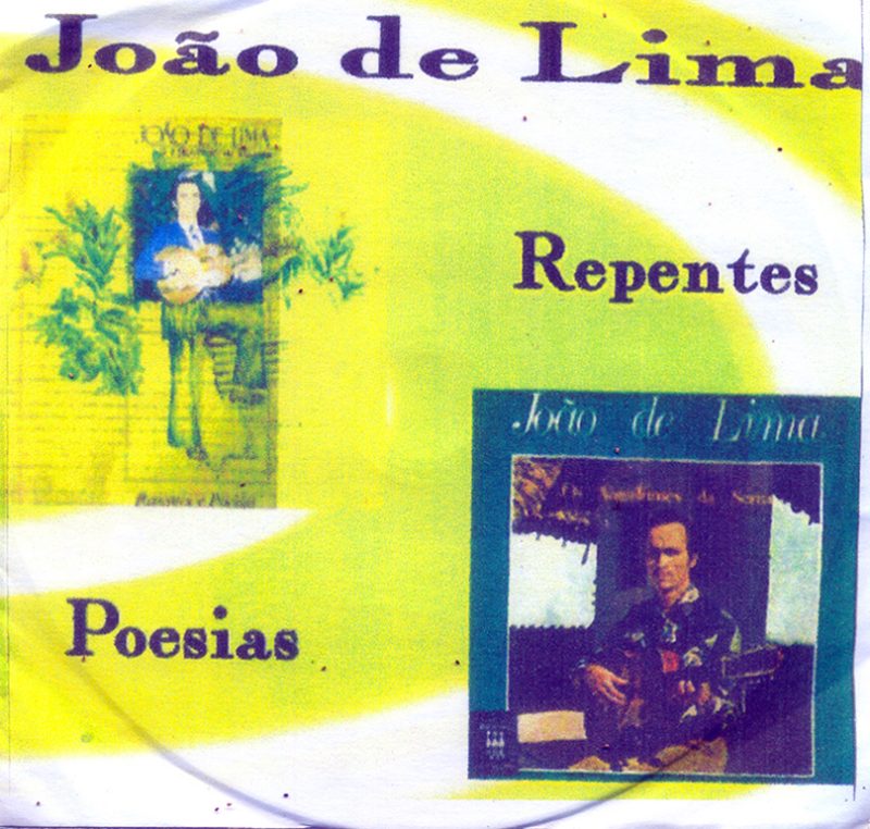 João de Lima - Repentes e Poesia - Capa Frente