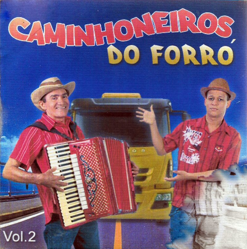 Caminhoneiros do Forró - Vol 2 - Capa frente